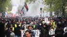 600 000 души излизат на протест срещу пенсионната реформа във Франция