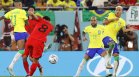 Бразилия унищожи Южна Корея за 45 минути, Неймар се завърна с гол