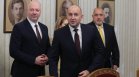 Президентът Румен Радев връчва първия проучвателен мандат