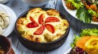 Рецепта за цял печен карфиол със златиста коричка от сирена