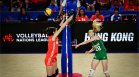 Женският ни отбор по волейбол допусна загуба от Китай в Лигата на Нациите