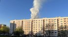 Жилищен блок в Перник пламна за втори път