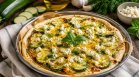 Тортила с тиквички по гръцки - лесна и вкусна вечеря за 15 минути