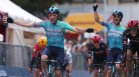 Тежко падане беляза Giro d&rsquo;Italia, дебютант спечели втория етап