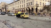 Катастрофа блокира центъра на Велико Търново. Инцидентът е станал около