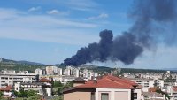 Пожар в Стара Загора в посока гробищата