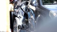 Братът на Маргарита Хранова във верижна катастрофа в София: Камионът ме заби в рейса