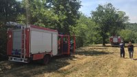 Няма външна намеса при инцидента край село Белица, пожарът е под контрол