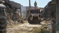 Последствията в Кривой Рог: Спасителни операции след руския удар с дронове (СНИМКИ)