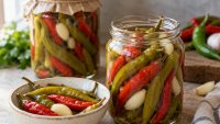 Рецепта за мариновани люти чушки в буркани