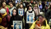 Протест в София срещу предсрочното освобождаване на шофьора, убил Милен Цветков (СНИМКИ)