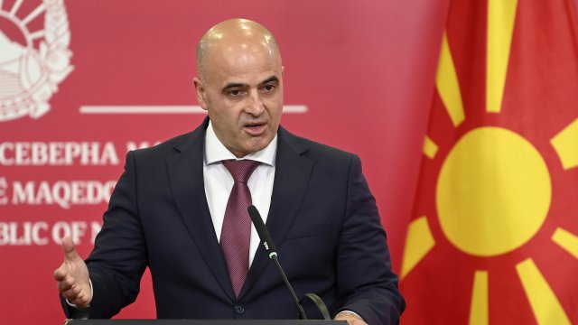 В съобщение от опозиционната в Република Северна Македония партия ВМРО ДПМНЕ премиерът