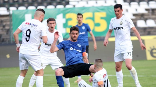 "Славия" и "Черно море" завършиха 1:1 в мач от първата