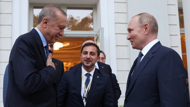 Четири часа са продължили преговорите между президентите на Русия и Турция