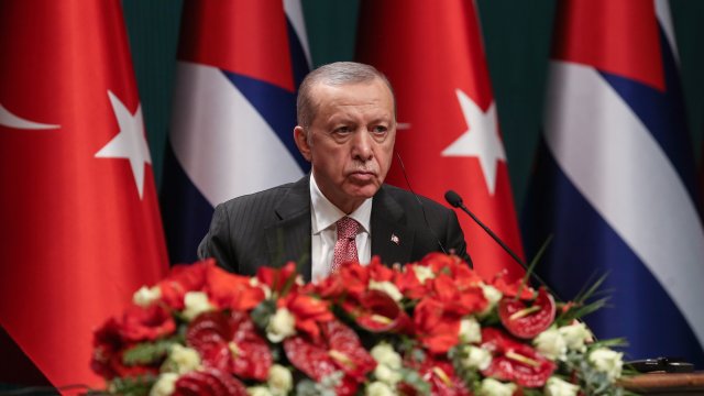 Турският президент Реджеп Тайип Ердоган говорейки за настоящите глобални кризи