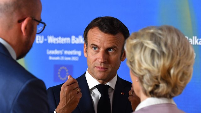 Френският президент Еманюел Макрон заяви, че е твърде рано да
