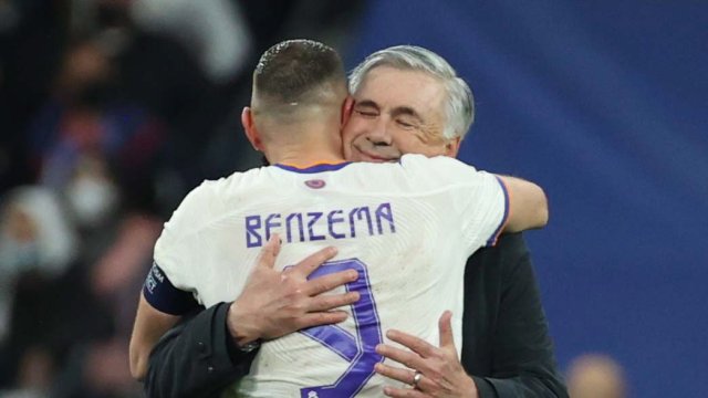 Старши треньорът на "Реал" (Мадрид) Карло Анчелоти не скри радостта
