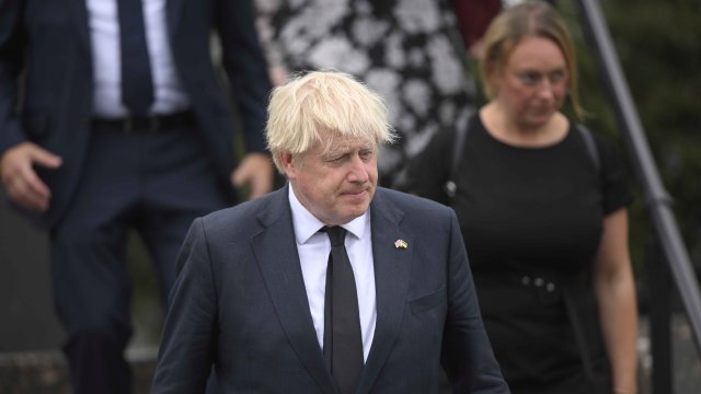 Британският министър-председател Борис Джонсън посети днес Киев, където приветства силната
